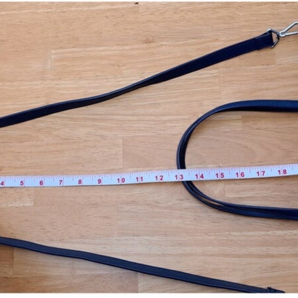 Vera Bradley "Perennially Cream" Pattern Blue Floral Purse - Picture 11 of 13